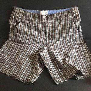 Men’s Merona Plaid Shorts Size 38